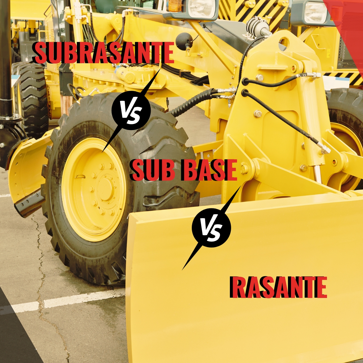Diferencias entre subrasante, subbase y rasante Diferencias entre subrasante, subbase y rasante